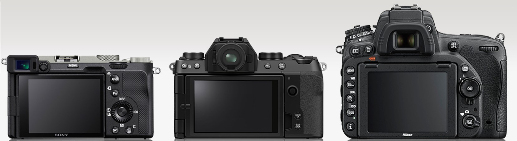 Back to A7S with stuff sticking out. With a larger flippy screen.