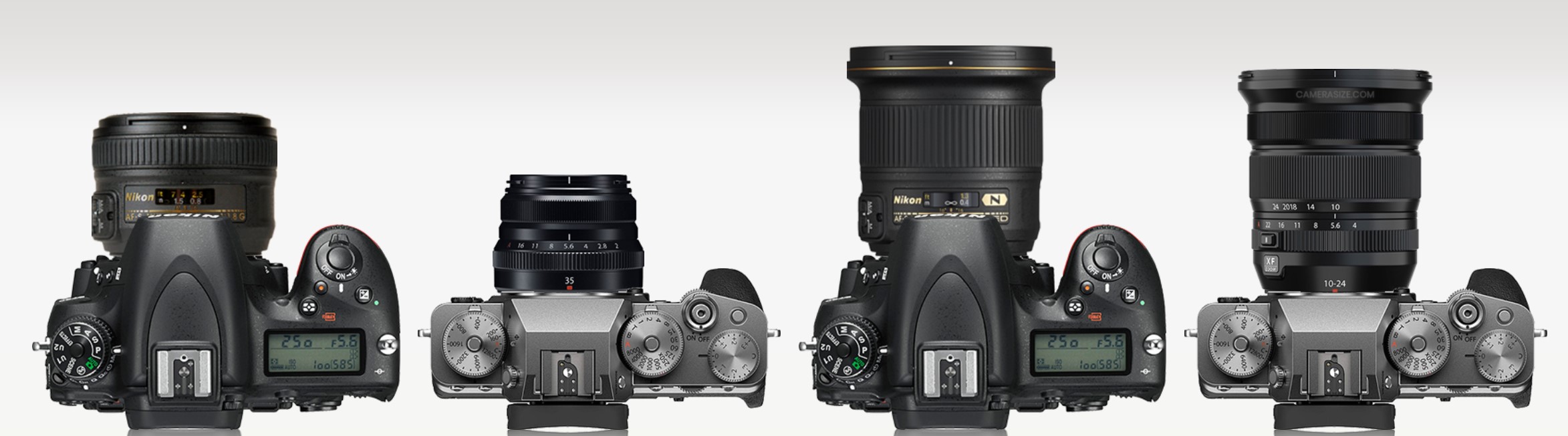 The zoom actually allows more control of subject separation via perspective than the DSLR prime.